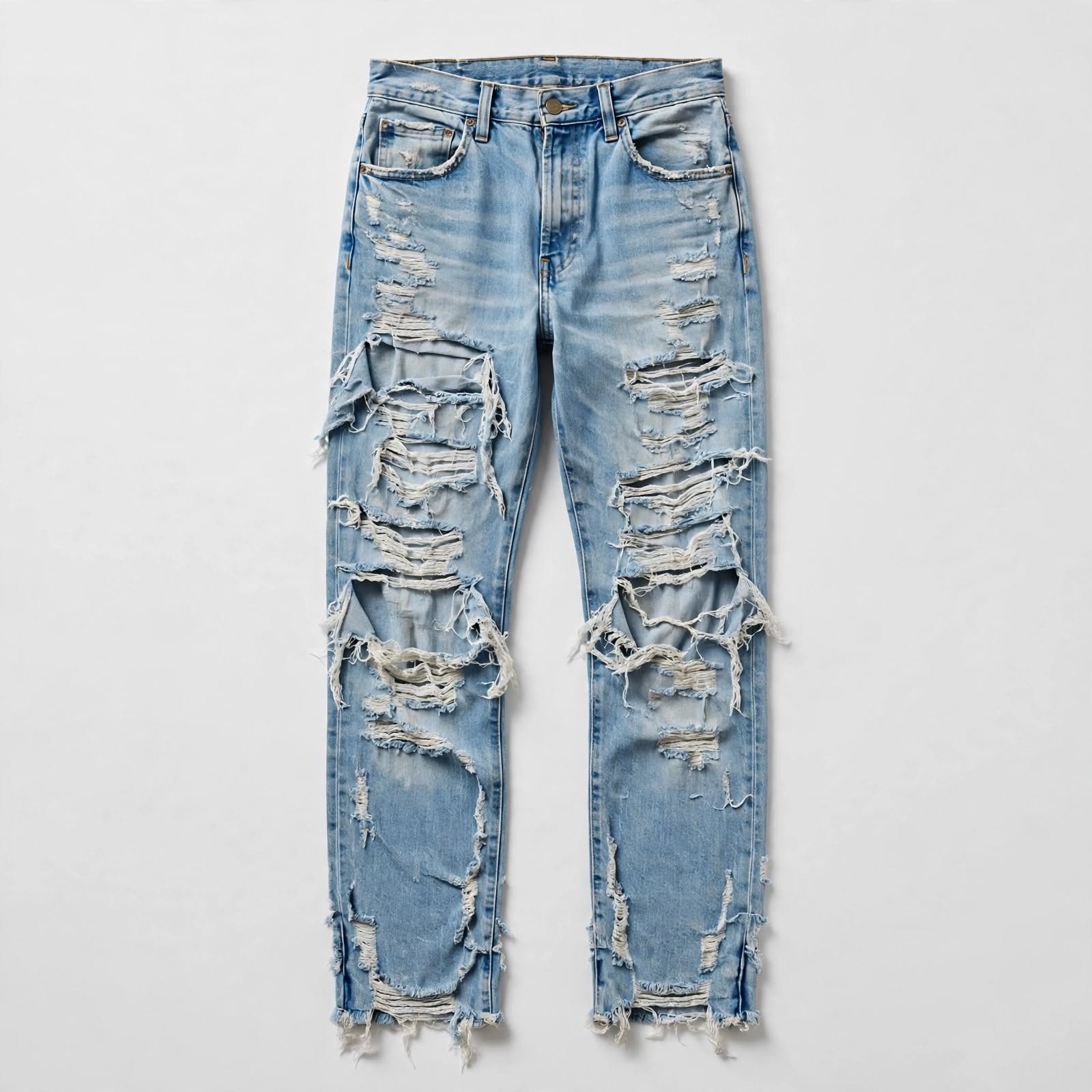 Custom Distressed Jeans